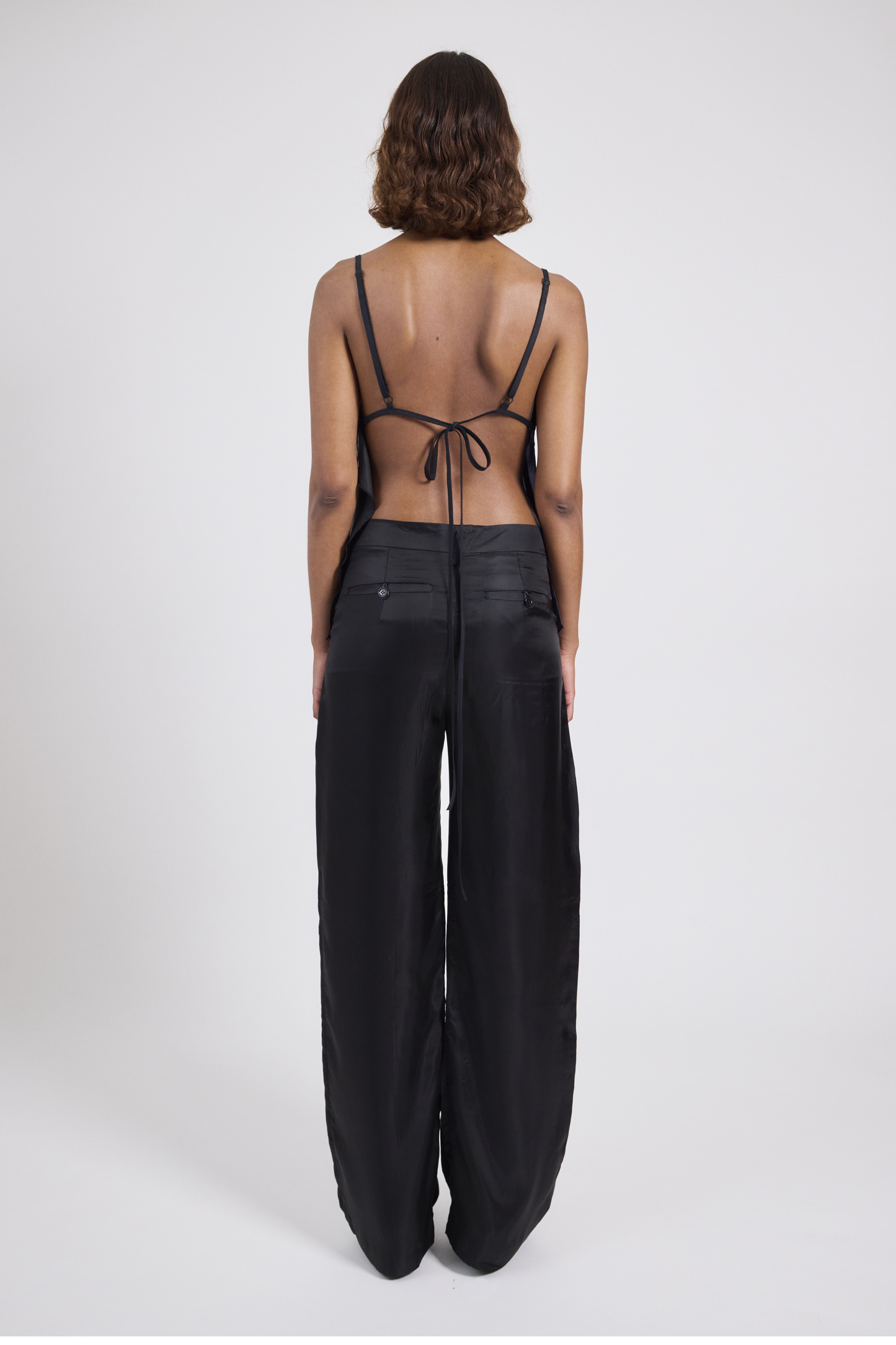 Patch top, open back
