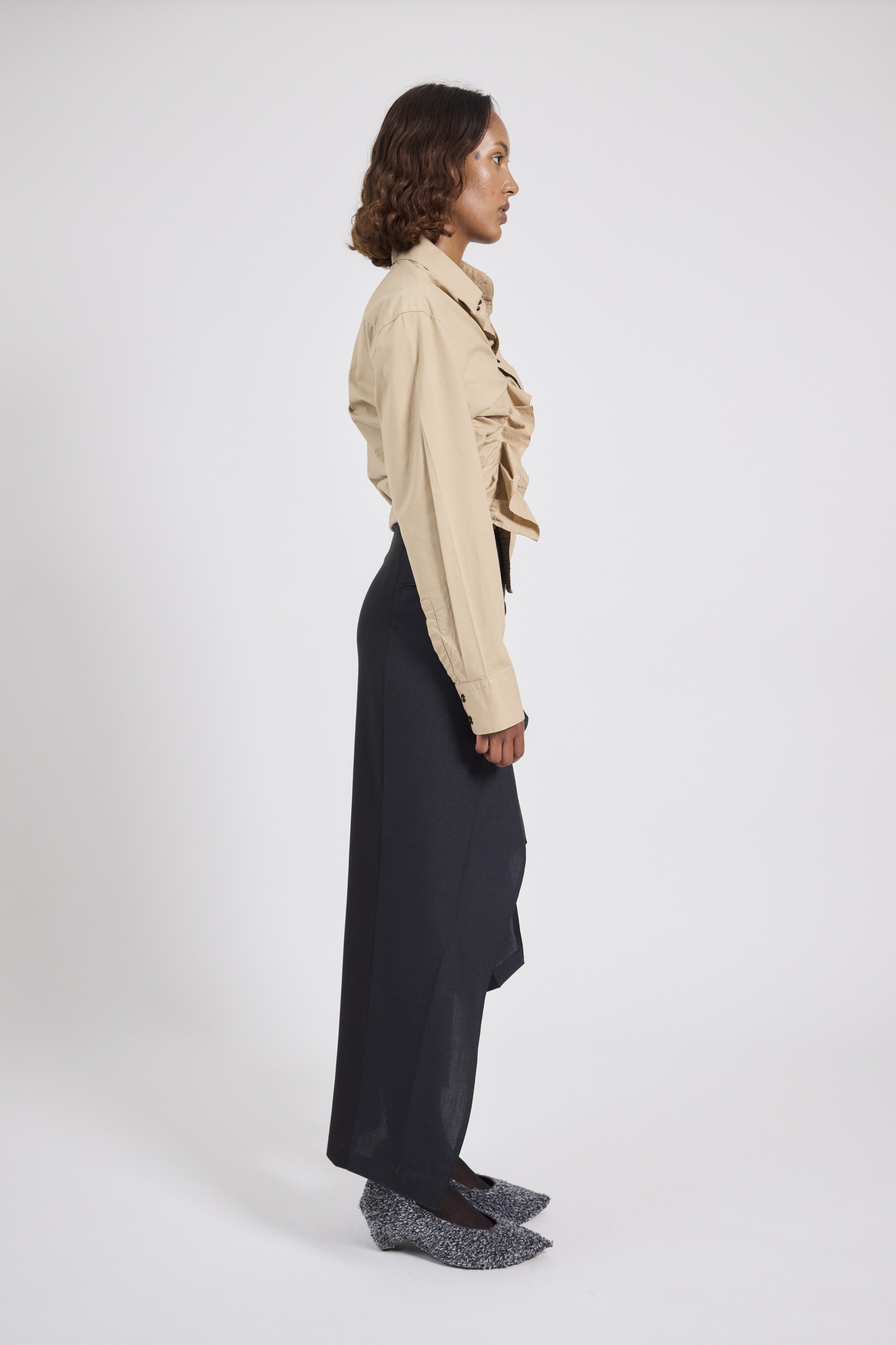 Suit pants skirt
