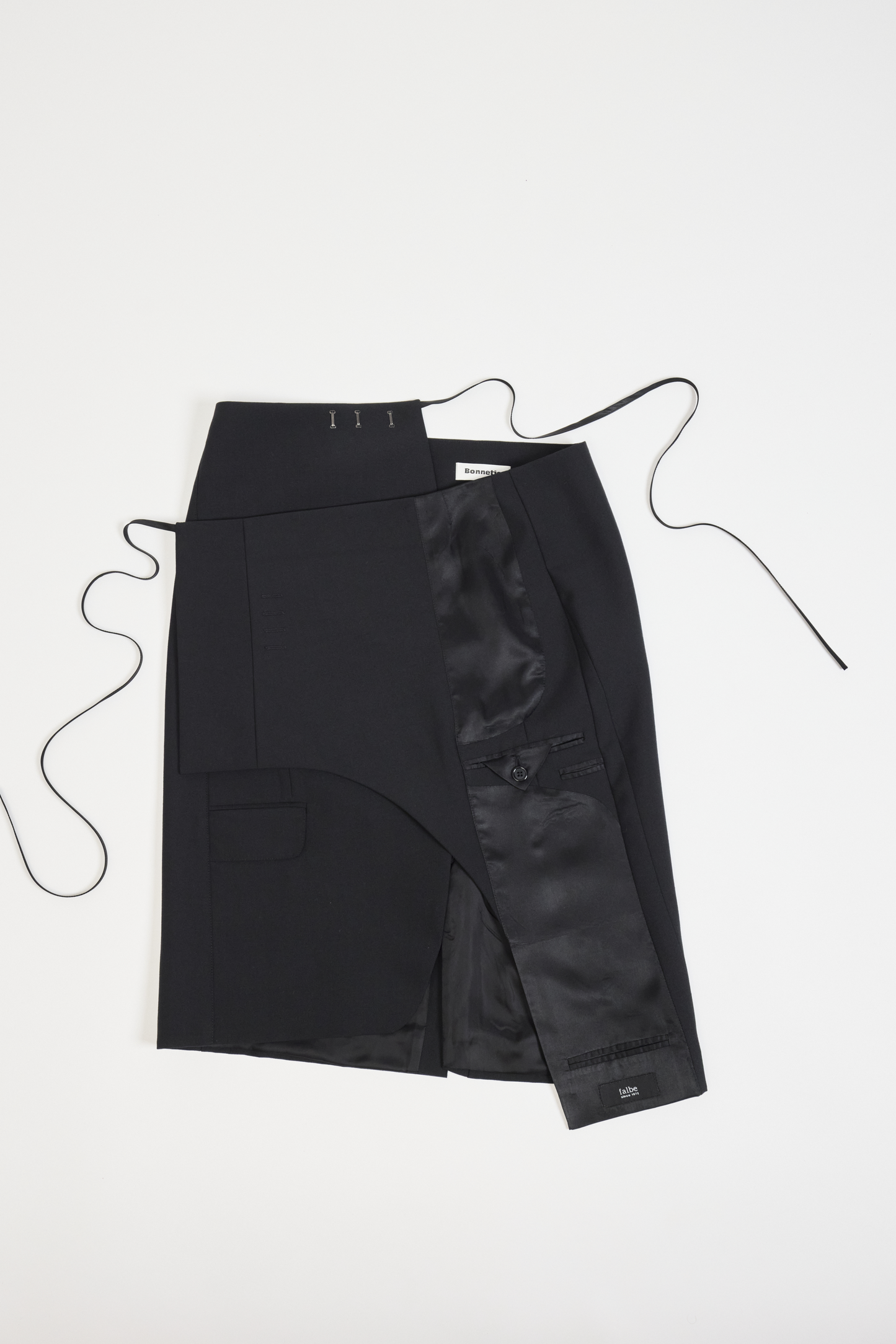 Blazer wrap skirt