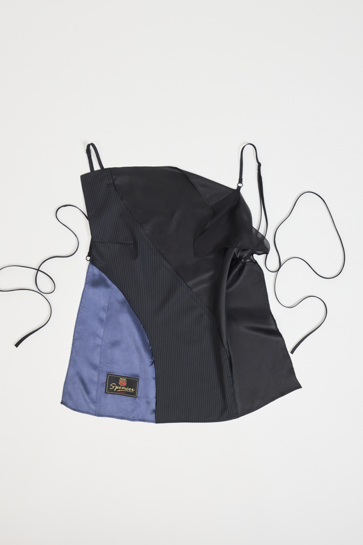Patch top, open back