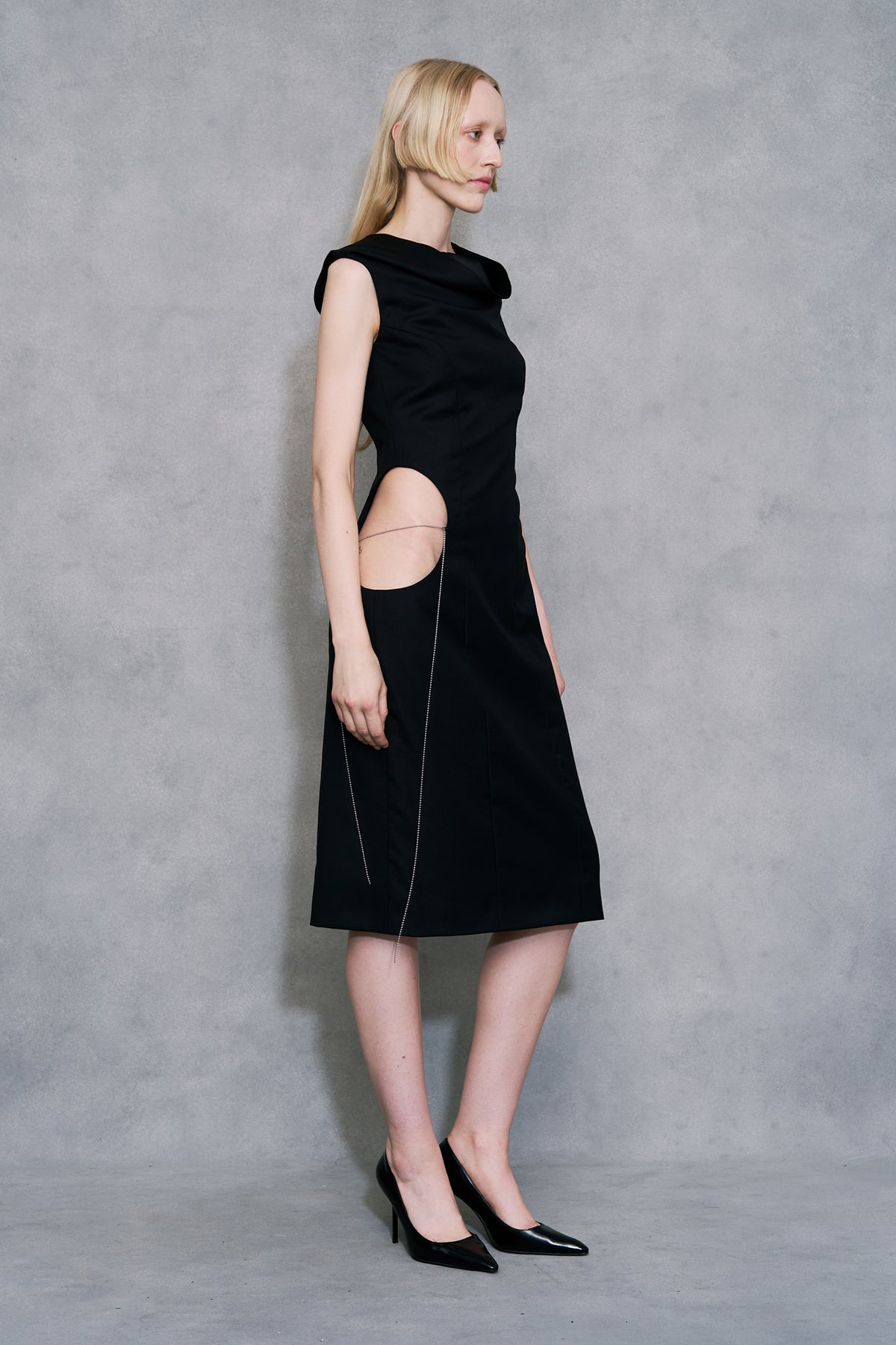 Circle Cut-Out Dress