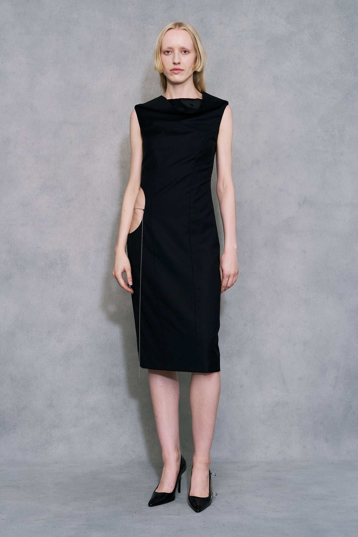 Circle Cut-Out Dress