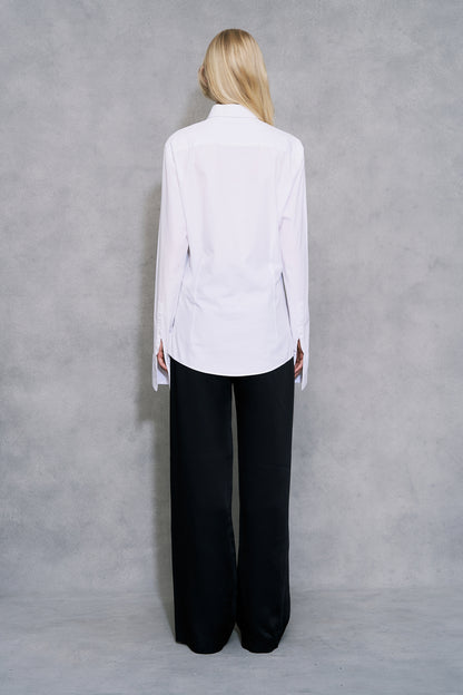 Circle Cut-Out Shirt