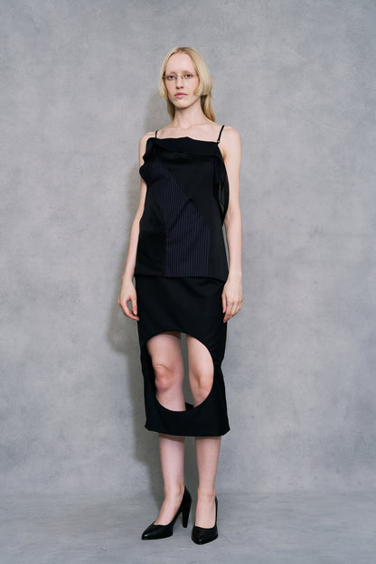 Cut-Out Skirt