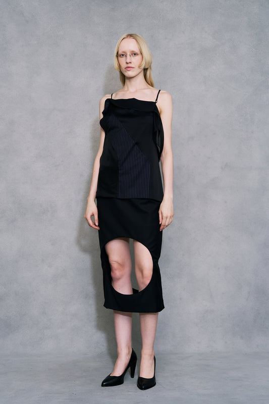 Cut-Out Skirt