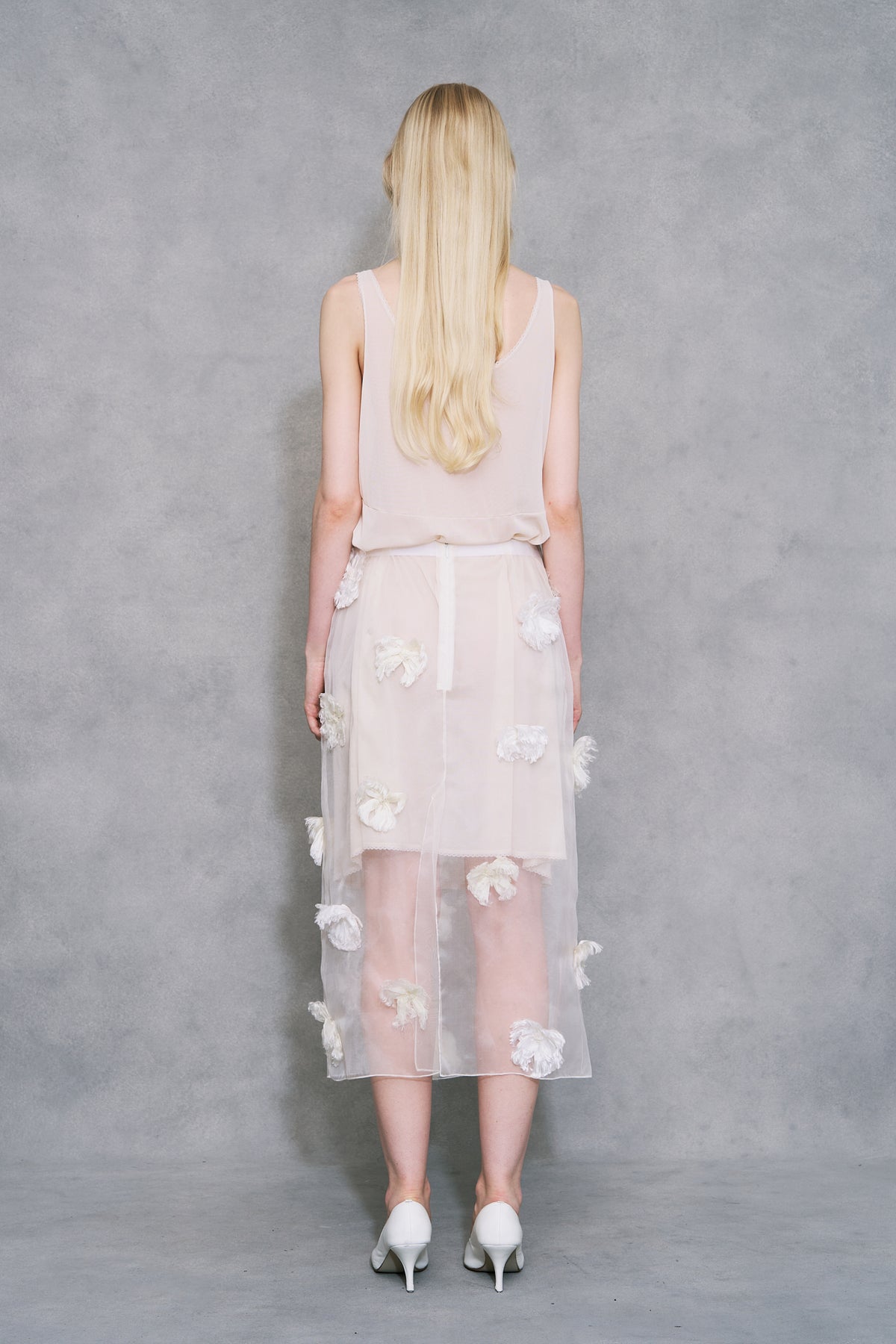 Sheer Pencil Skirt