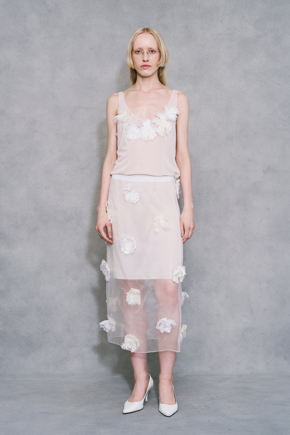 Sheer Pencil Skirt