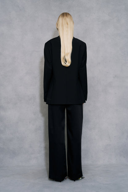 Circle Cut-Out Blazer