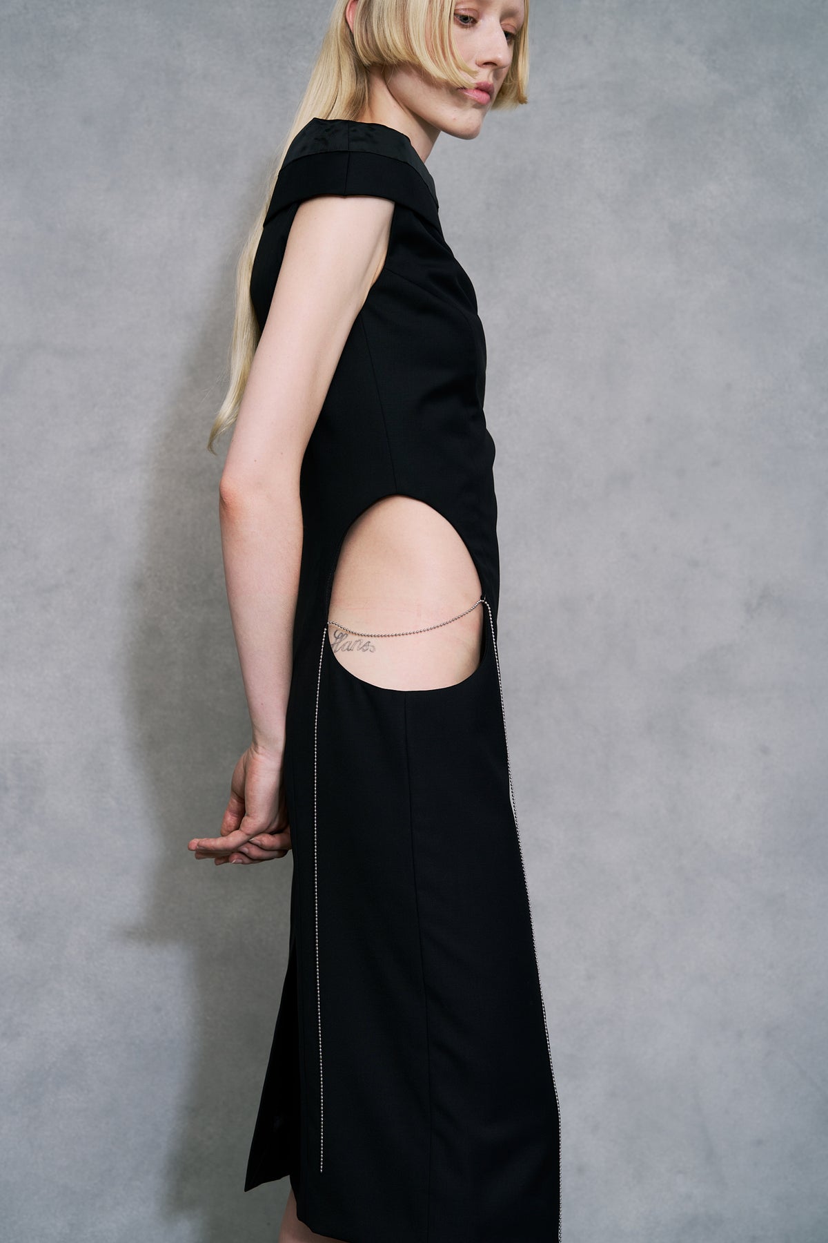 Circle Cut-Out Dress